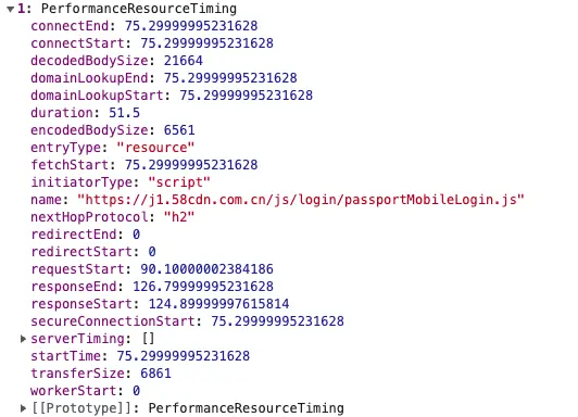 PerformanceResourceTiming
